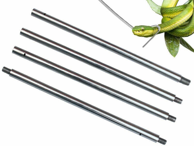 Human Snake Handling Kit|Snake Removal Kit|Snake Hooks 18 Pcs|PU Leather Pouch