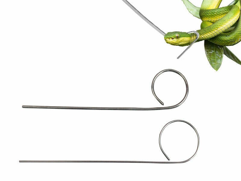 Human Snake Handling Kit|Snake Removal Kit|Snake Hooks 18 Pcs|PU Leather Pouch