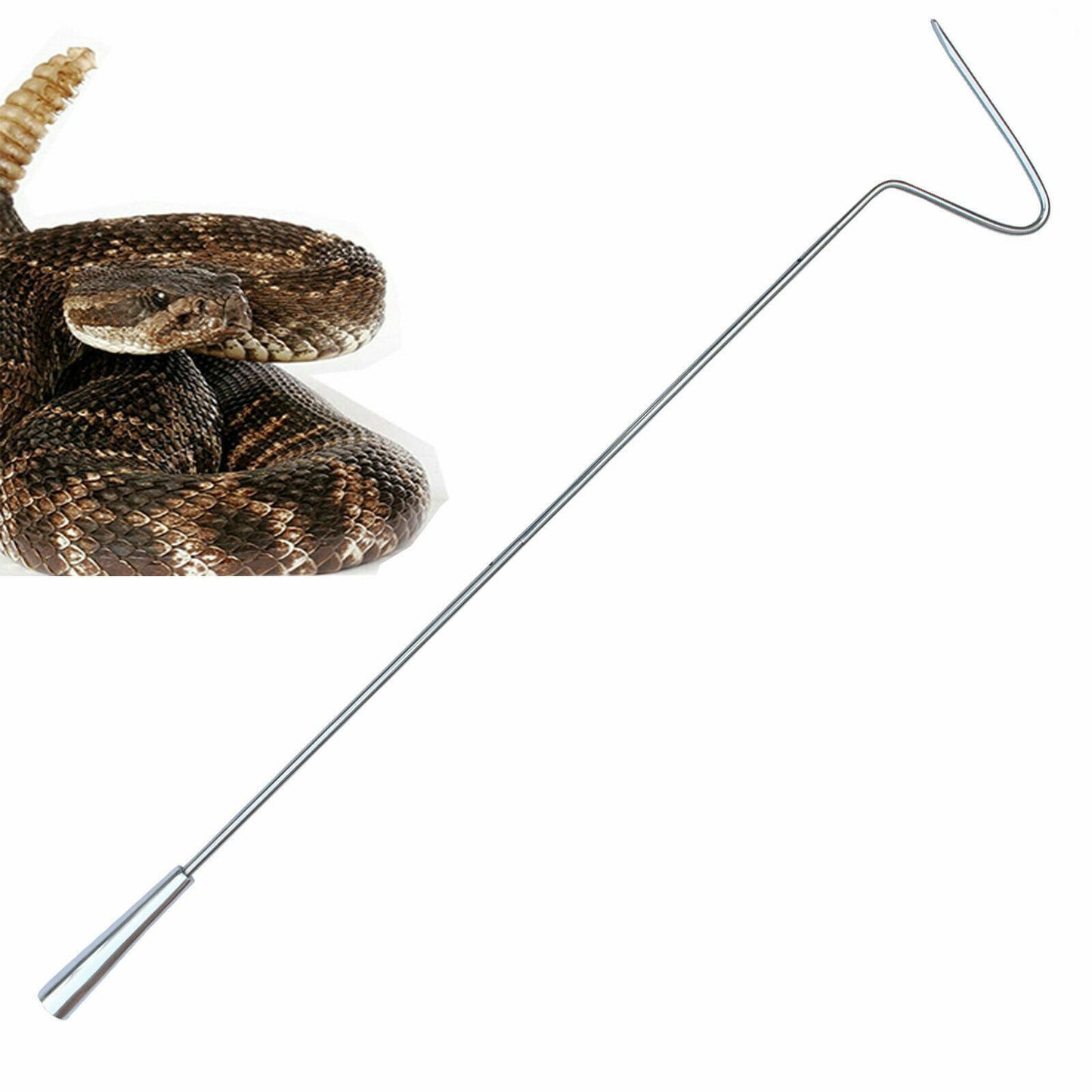 Human Snake Handling Kit|Snake Removal Kit|Snake Hooks 18 Pcs|PU Leather Pouch