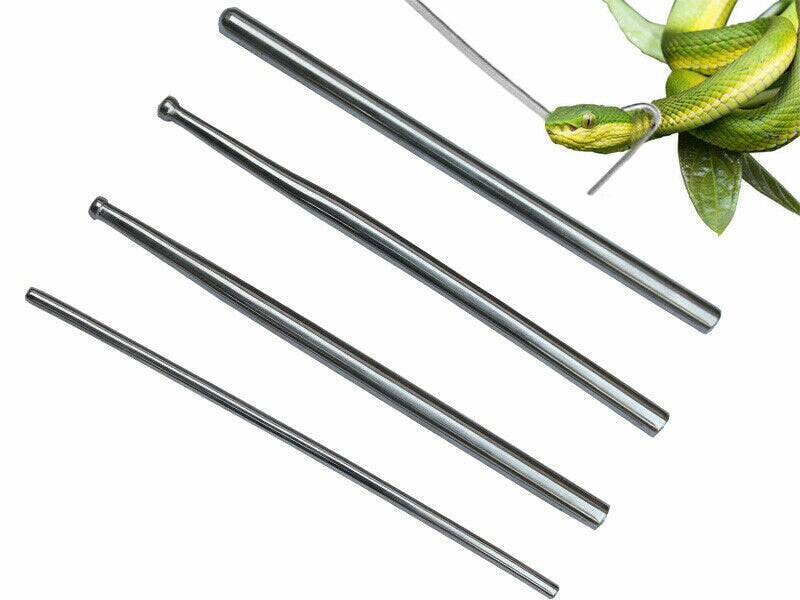 Human Snake Handling Kit|Snake Removal Kit|Snake Hooks 18 Pcs|PU Leather Pouch