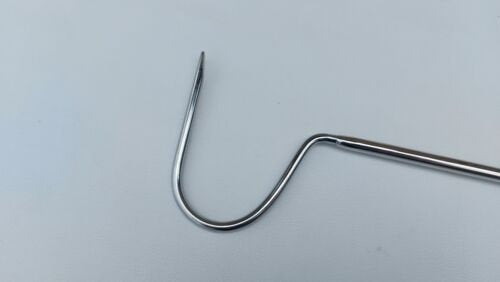 40" Reptile Handling Snake Hooks / Golf Handle Stainless Steel Snake Hooks